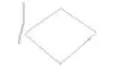 Serviette BASIC 40x40 3c. 1/4 blanche (13)